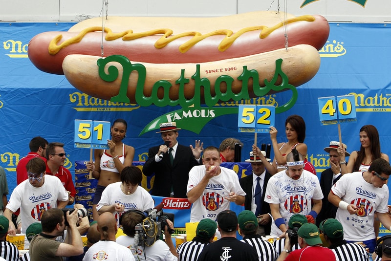 Three States Approve Hot Dog Eating Contest Betting Info Major League Eating Nathan’s Famous