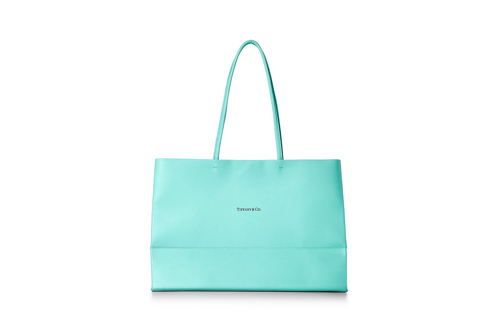 Return to Tiffany Mini Tote Bag in Tiffany Blue Leather