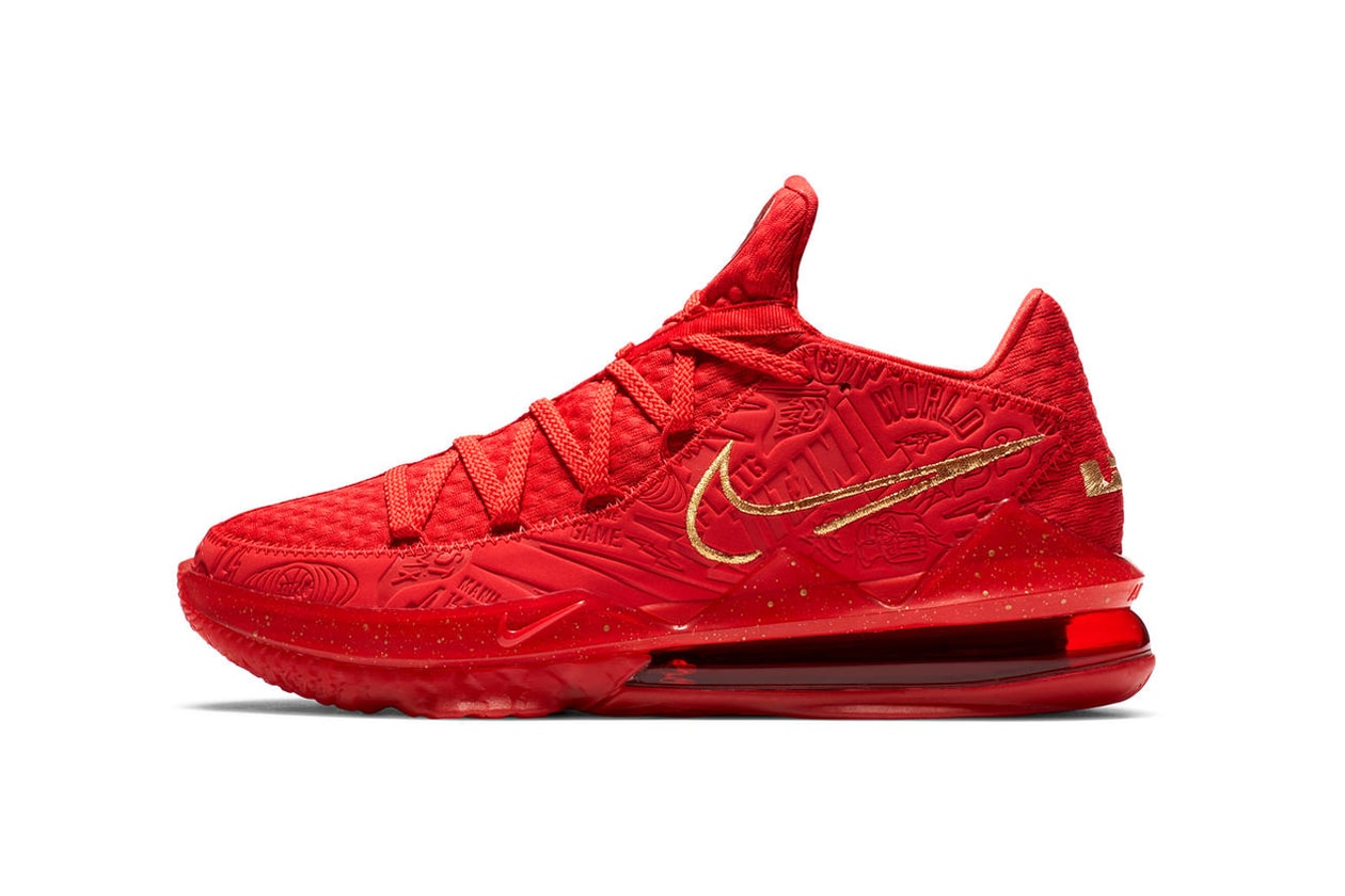 titan philippines nike basketball lebron james 17 low red gold official release date info photos price store list buying guide