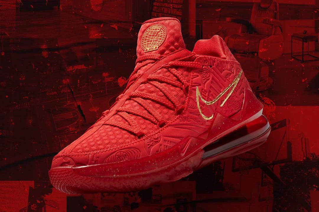 lebron low red