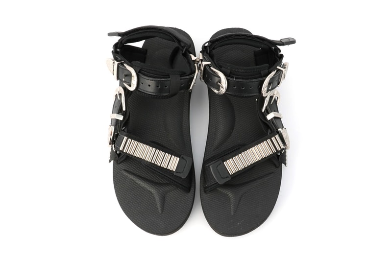 TOGA Suicoke MURA SP DEPA summer 2020 Capsule menswear streetwear ss20 collection collaborations silver metallic sandals slides
