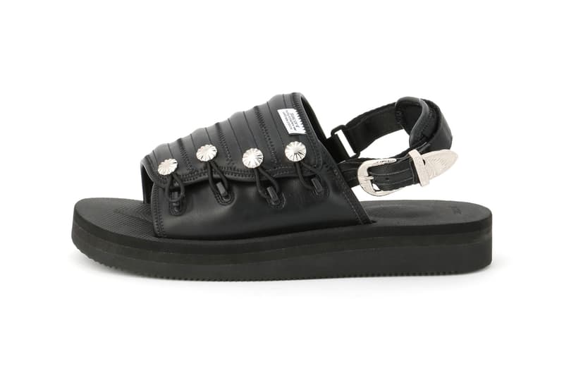 TOGA Suicoke MURA SP DEPA summer 2020 Capsule menswear streetwear ss20 collection collaborations silver metallic sandals slides