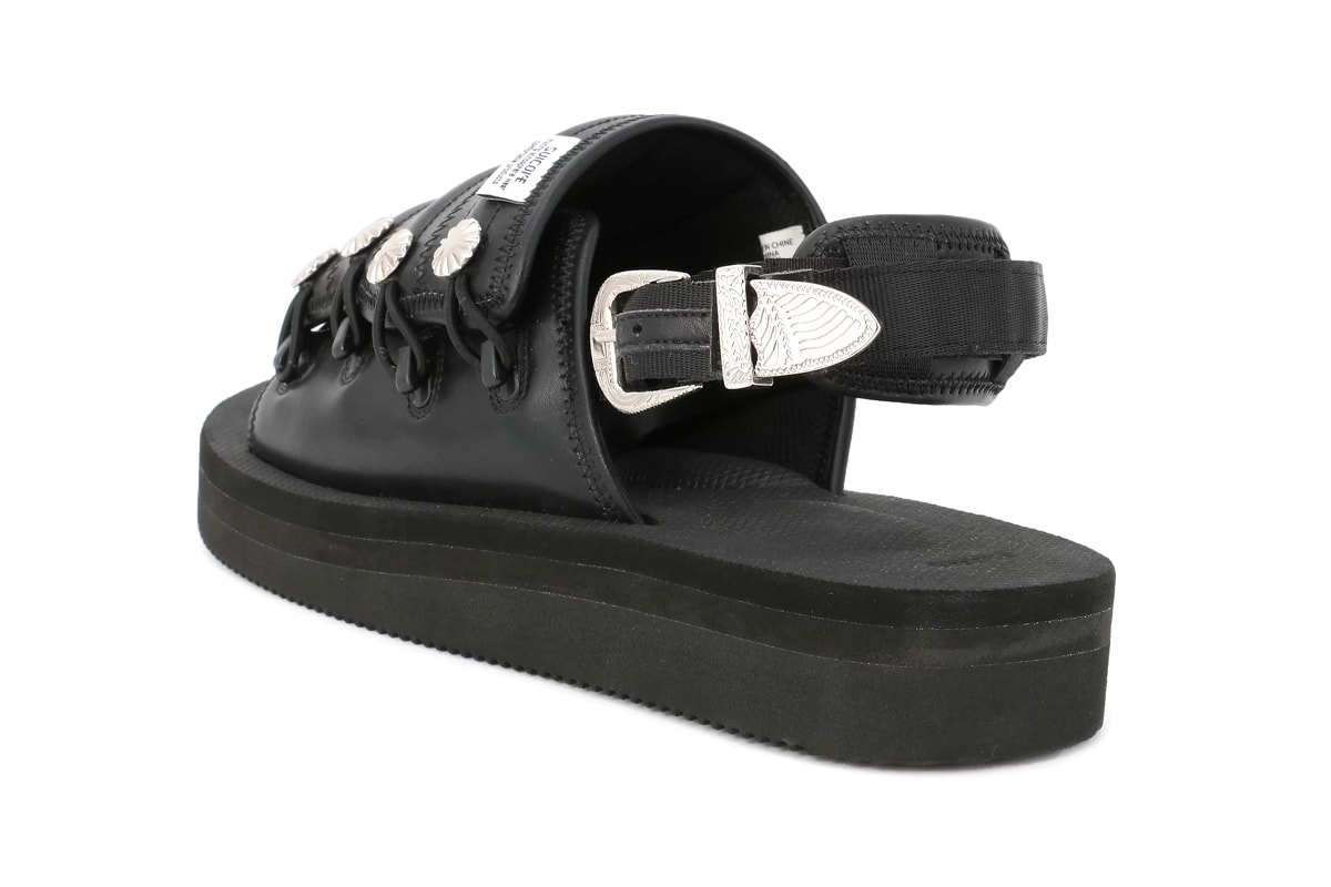 TOGA Suicoke MURA SP DEPA summer 2020 Capsule menswear streetwear ss20 collection collaborations silver metallic sandals slides