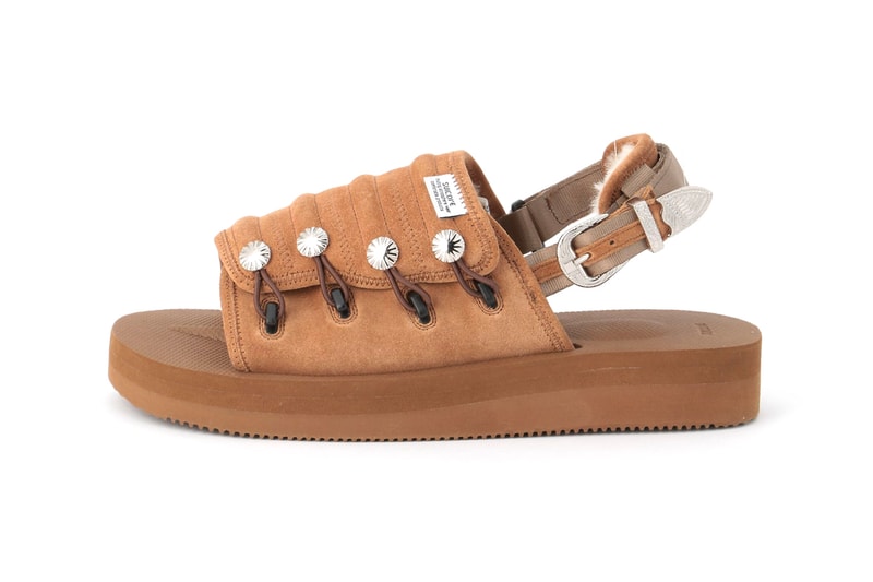 TOGA Suicoke MURA SP DEPA summer 2020 Capsule menswear streetwear ss20 collection collaborations silver metallic sandals slides