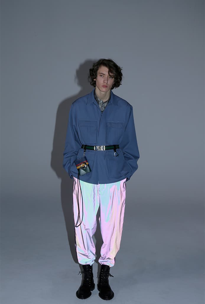 TOGA VIRILIS Fall/Winter 2020 2021 FW20-21 Collection Lookbook Yasuko Furuta Menswear Release Tailoring Military Influences 1950s Classics Western SUICOKE Collaboration