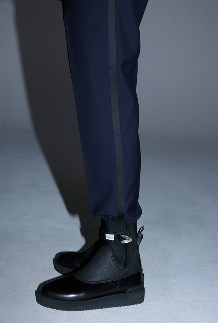 TOGA VIRILIS Fall/Winter 2020 2021 FW20-21 Collection Lookbook Yasuko Furuta Menswear Release Tailoring Military Influences 1950s Classics Western SUICOKE Collaboration
