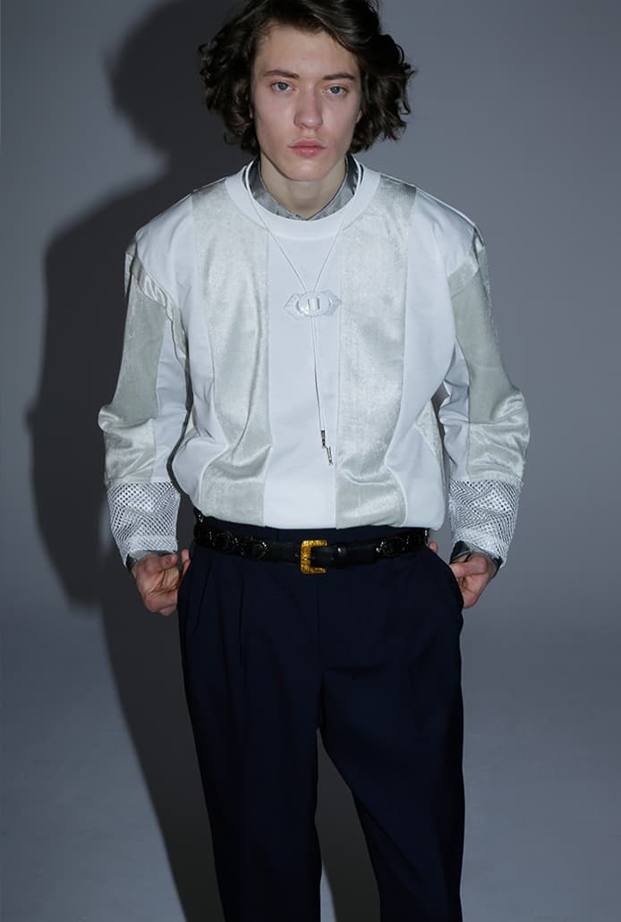 TOGA VIRILIS Fall/Winter 2020 2021 FW20-21 Collection Lookbook Yasuko Furuta Menswear Release Tailoring Military Influences 1950s Classics Western SUICOKE Collaboration