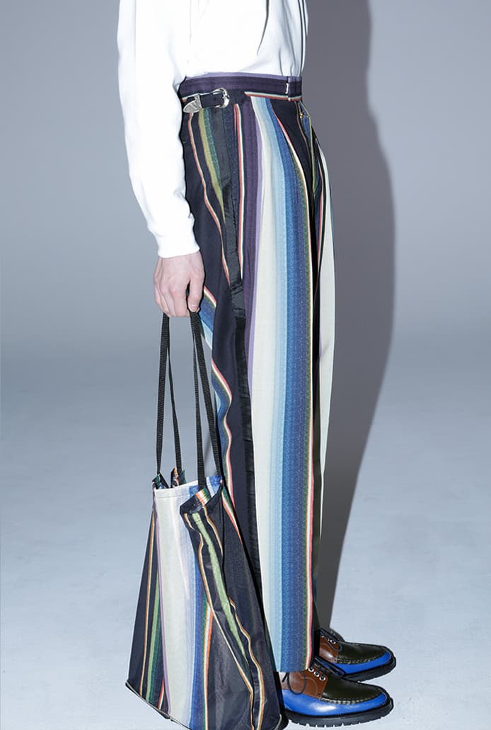 TOGA VIRILIS Fall/Winter 2020 2021 FW20-21 Collection Lookbook Yasuko Furuta Menswear Release Tailoring Military Influences 1950s Classics Western SUICOKE Collaboration