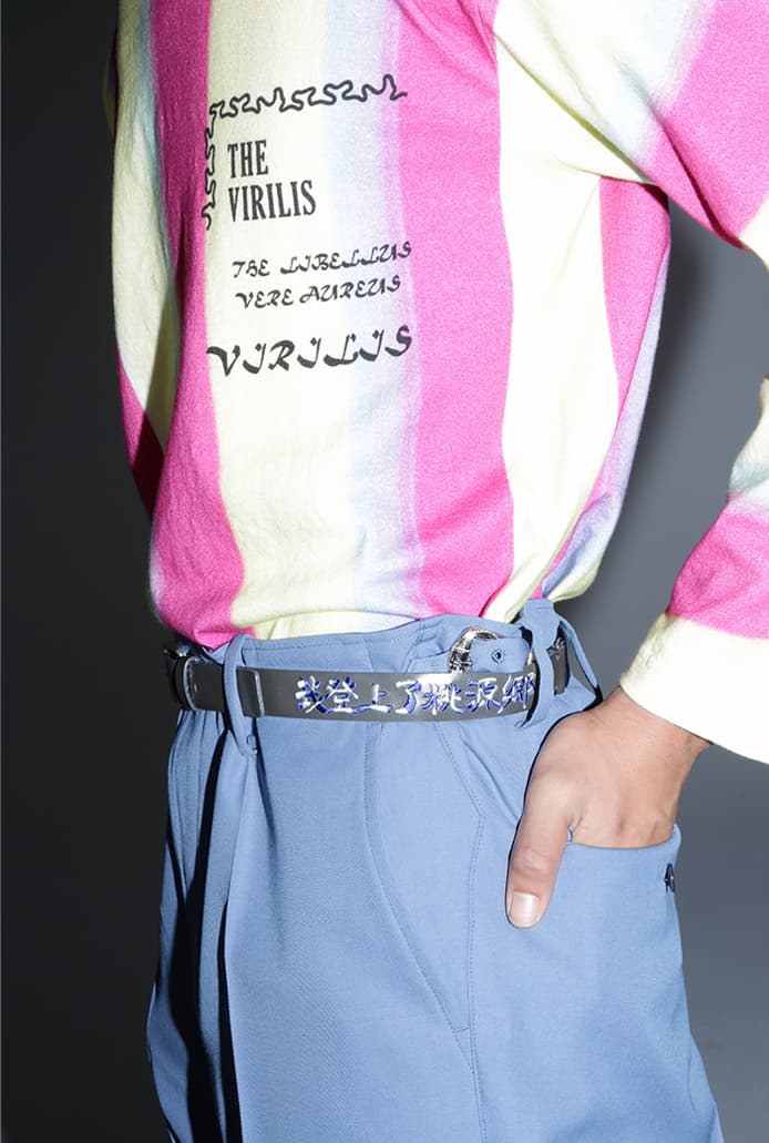 TOGA VIRILIS Fall/Winter 2020 2021 FW20-21 Collection Lookbook Yasuko Furuta Menswear Release Tailoring Military Influences 1950s Classics Western SUICOKE Collaboration