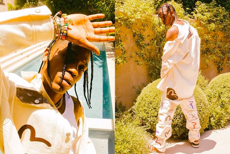 RAYSCORRUPTEDMIND Offers Another Look at Travis Scott in Cactus Jack x EVISU Collab