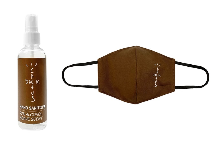 Travis Scott Drops Cactus Jack Face Mask, Hand Sanitizer and SafeTouch Tool