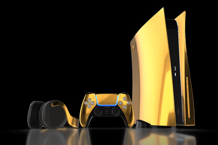 Truly Exquisite Prepares a 24K Gold Sony PlayStation 5 Design