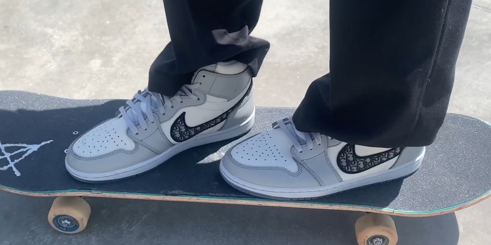 Erik Arteaga Skates In Dior X Air Jordan 1 High Og Hypebeast Erik Arteaga Skates In Dior X Air Jordan 1 High Og Hypebeast