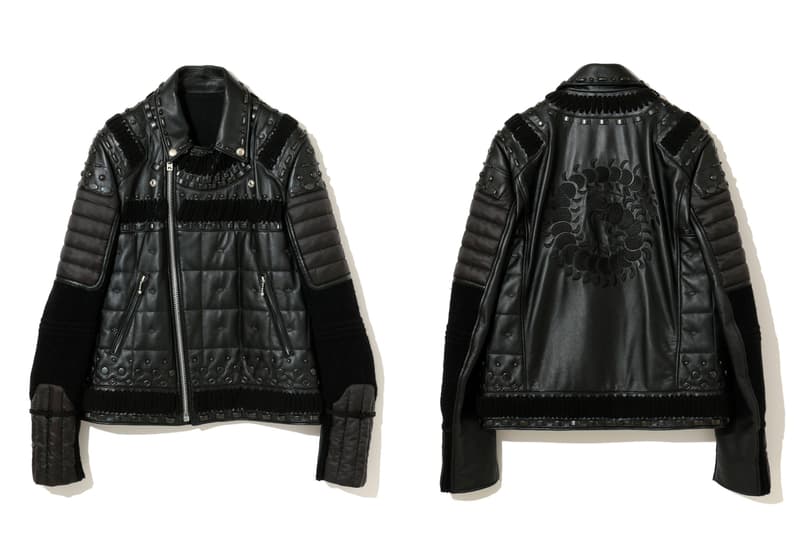 UNDERCOVER FW20 FALLEN MAN Rider Jacket Release Ivory Burgundy Bordeaux Blue