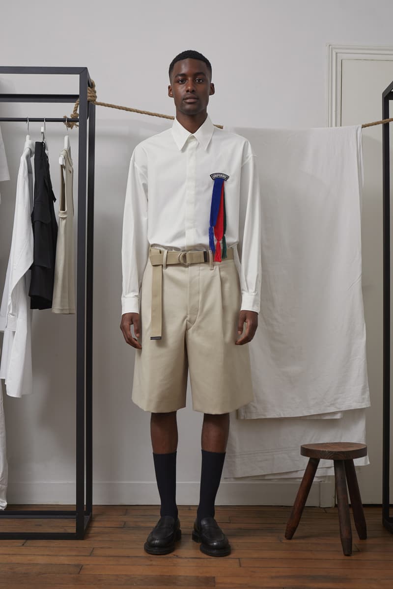 UNIFORME Spring/Summer 2021 "Be Prepared" Lookbook Collection “Not all those who wander are lost”, Campaign Video Paris Fashion Week Sustainability Scout Uniform Hugues Fauchard Rémi Bats