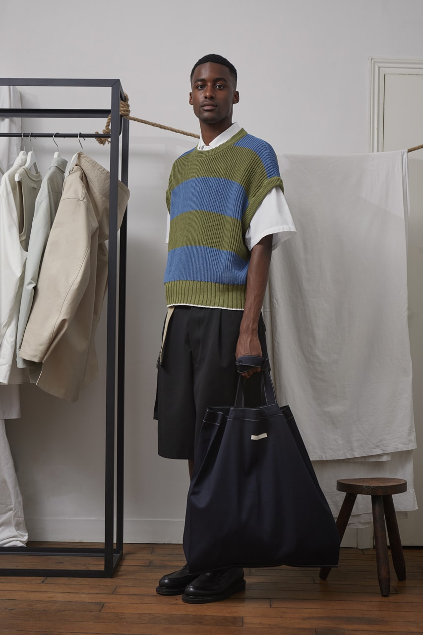 UNIFORME Spring/Summer 2021 "Be Prepared" Lookbook Collection “Not all those who wander are lost”, Campaign Video Paris Fashion Week Sustainability Scout Uniform Hugues Fauchard Rémi Bats
