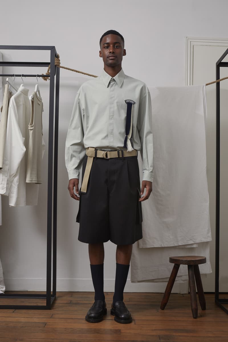 UNIFORME Spring/Summer 2021 "Be Prepared" Lookbook Collection “Not all those who wander are lost”, Campaign Video Paris Fashion Week Sustainability Scout Uniform Hugues Fauchard Rémi Bats