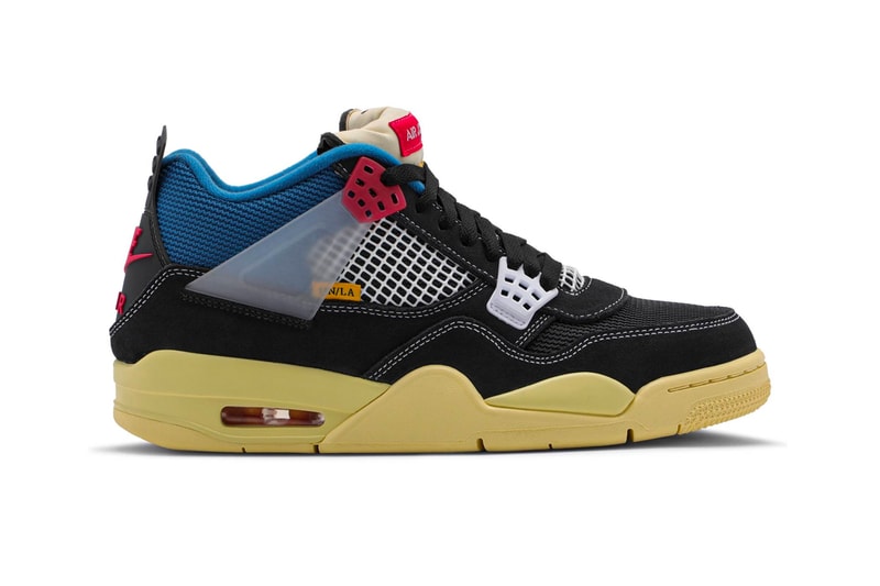 Union Air Jordan 4 Retro Off Noir Full Look DC9533-001 Release Info Buy Price