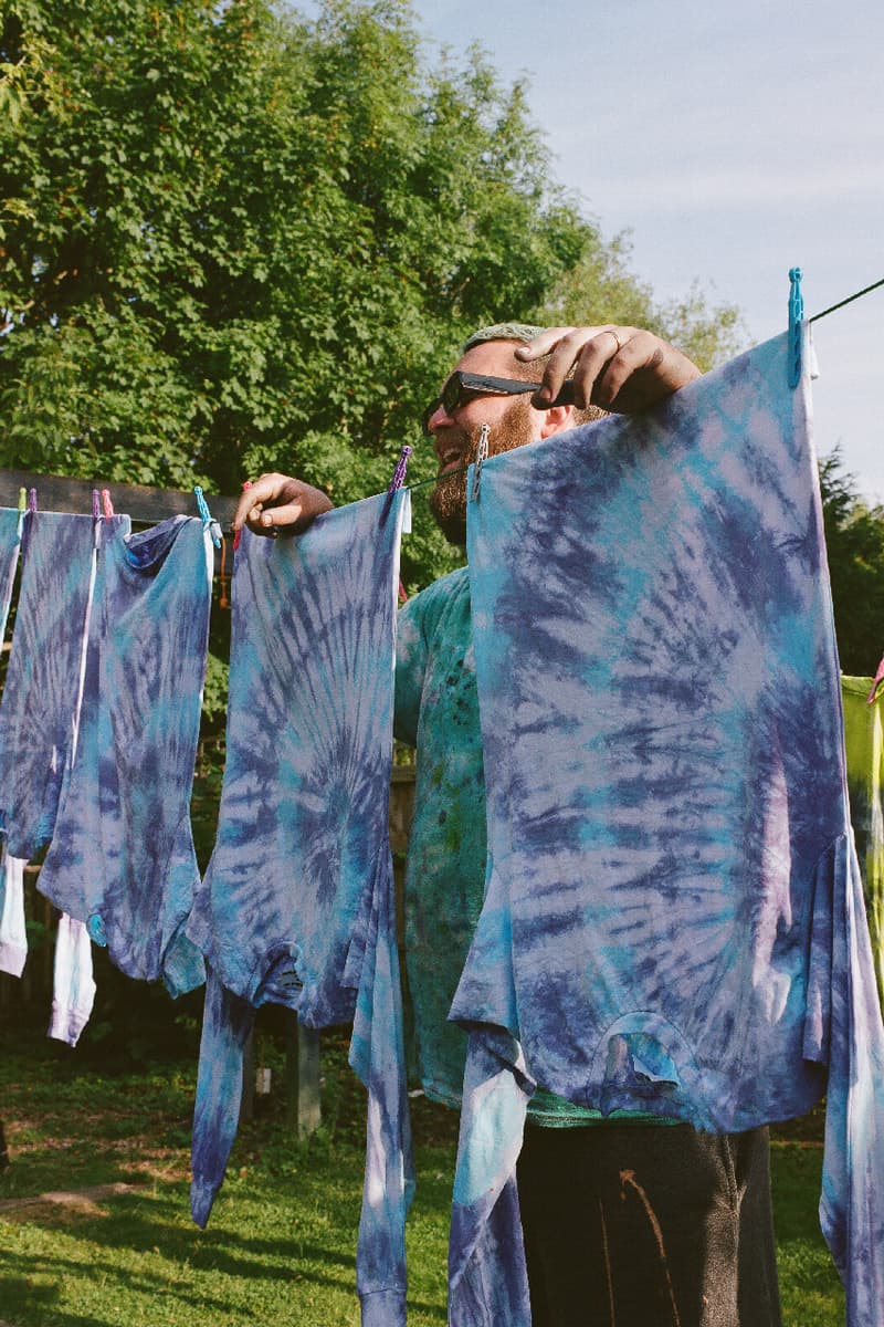 untold studios stain shade london collection collaboration tie-dye