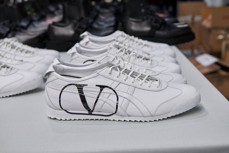 valentino onitsuka tiger mexico 66 collaboration neon pink orange yellow white official release date info photos price store list buying guide