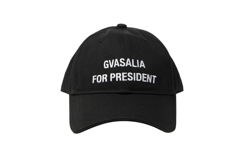 Vetements Releases Playful Gvasalia For President Cap