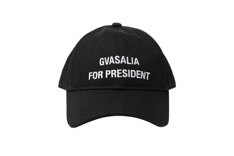 Vetements Releases Playful Gvasalia For President Cap