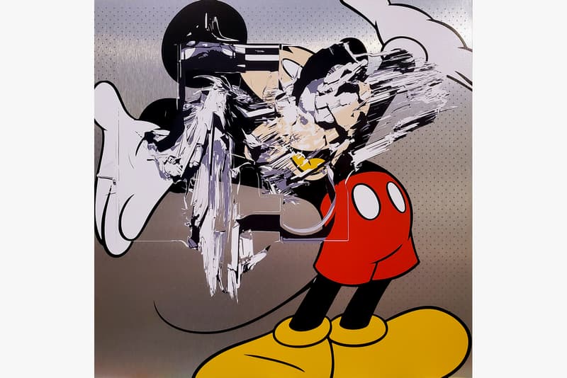 virgil abloh custom illustration signed markerad ikea chair anti racism black lives matter design yard sale auction charity