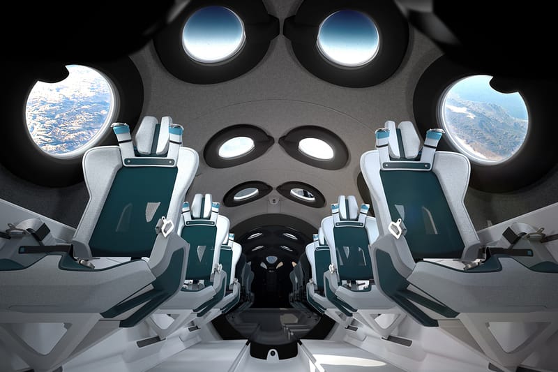 Virgin Galactic Reveals SpaceshipTwo Interior