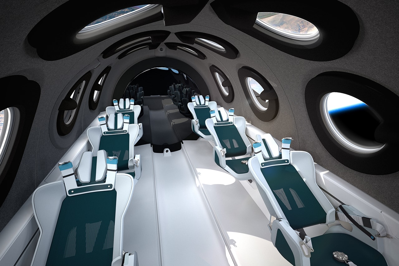 virgin galactic richard branson cabin interior spaceshiptwo vss unity details look inside first information news cost ar app