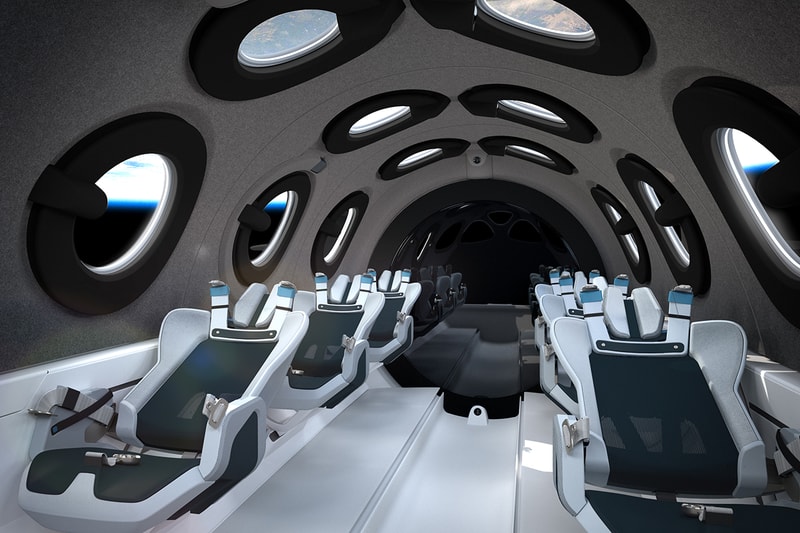 virgin galactic richard branson cabin interior spaceshiptwo vss unity details look inside first information news cost ar app
