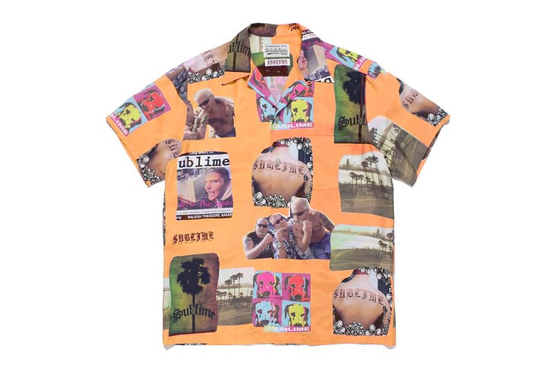 Sublime WACKO MARIA Spring Summer 2020 Capsule collection prints graphics menswear streetwear hawaiian shirts t shirts