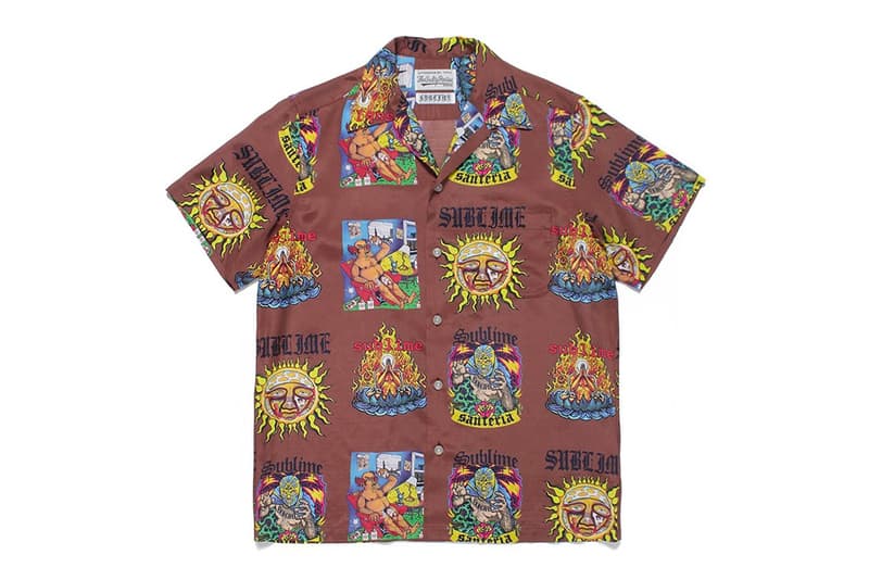 Sublime WACKO MARIA Spring Summer 2020 Capsule collection prints graphics menswear streetwear hawaiian shirts t shirts