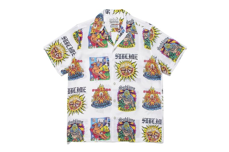 Sublime WACKO MARIA Spring Summer 2020 Capsule collection prints graphics menswear streetwear hawaiian shirts t shirts