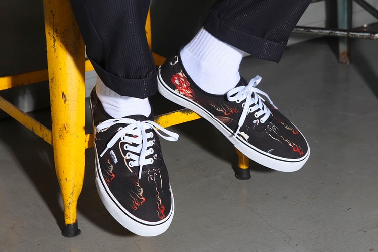 WACKO MARIA and Vans Embellish Authentics With Japanese Folklore
