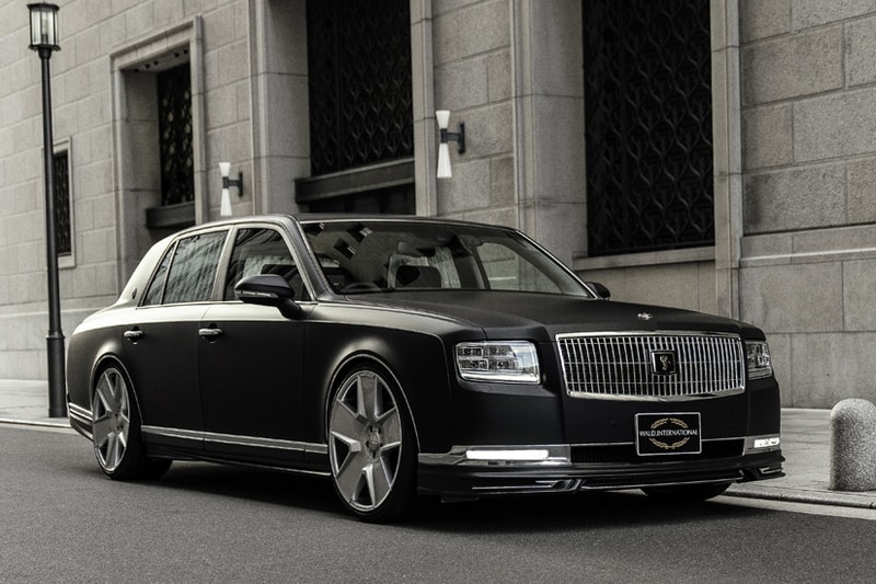 WALD Toyota Century UWG60 2019 Modified Luxury Japanese JDM Car Four Door Saloon V8 Engine Modified Body Kit Rims Tuner Tuned Spoilers Bumper