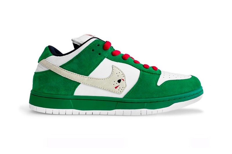 Warren Lotas Nike Dunk Low Jason Vorhees Custom Release Info friday the 13th 