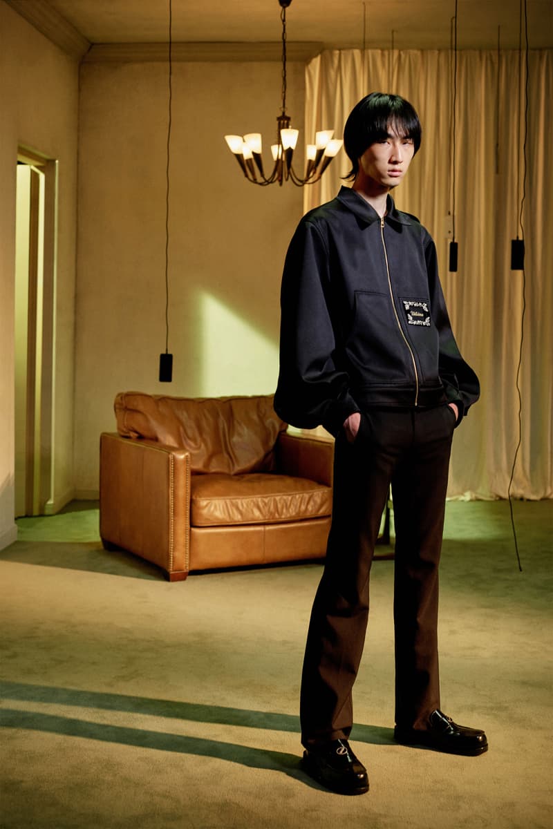 WE11DONE Spring/Summer 2021 Lookbook Preview paris fashion week digital online seaside beach breezy pastels shirts trousers blazers loungewear silk seashells