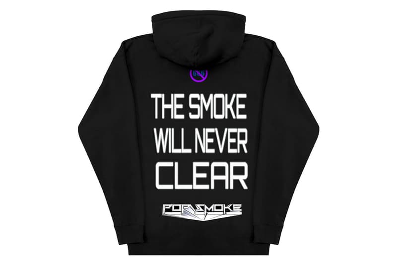 Pop Smoke x WHO DECIDES WAR 'Shoot for the Stars' capsule collaboration ev bravado album aim for the moon album merch