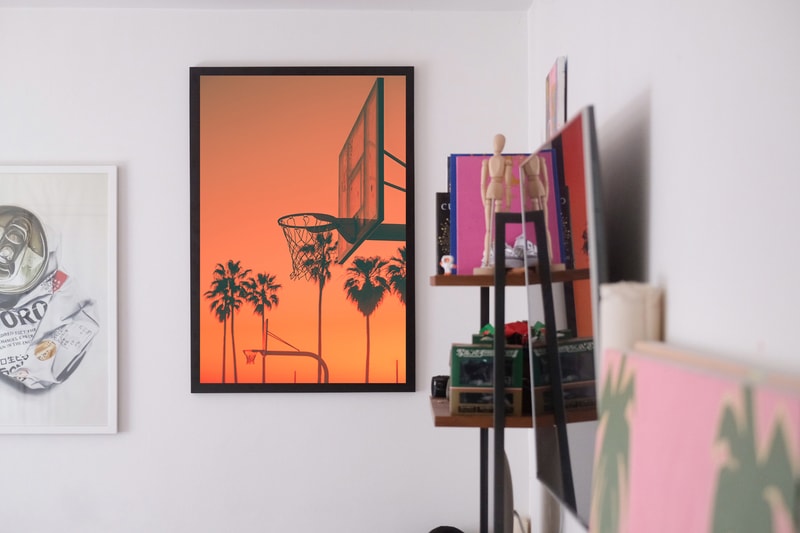 Will Nichols Palm Trees and Basketball Photography Series Venice Beach Los Angeles California HYPEBEAST New Art Artwork Artworks Film Digital Clippers Sports