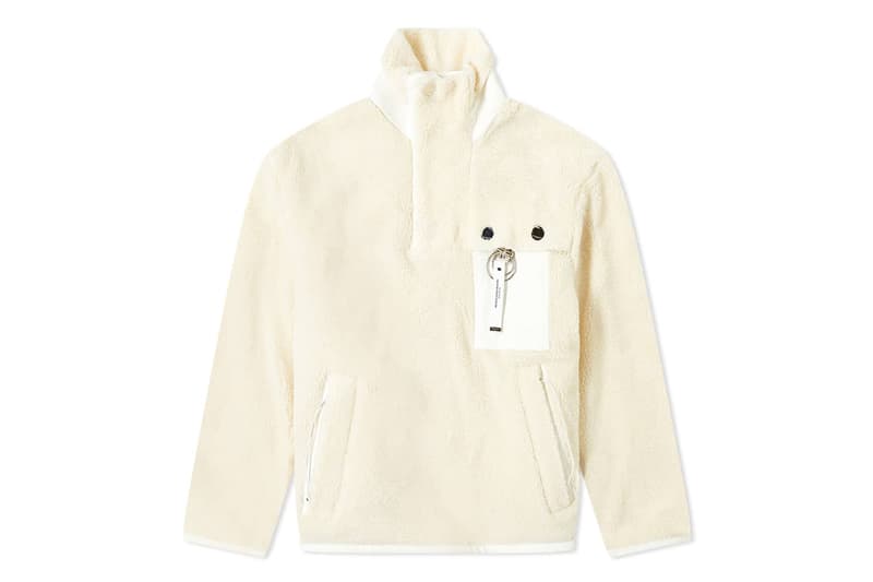 Wooyoungmi half-zip fleece end clothing South Korea Katie Chung outerwear luxe