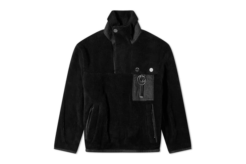 Wooyoungmi half-zip fleece end clothing South Korea Katie Chung outerwear luxe