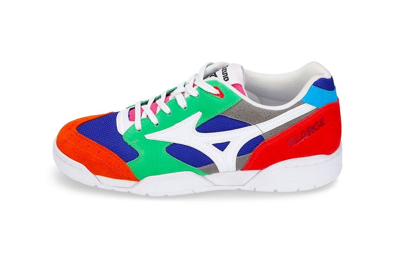 X LARGE Mizuno Court Select shoes sneakers menswear streetwear spring summer 2020 collection capsule ss20 trainers runners t shirts graphics