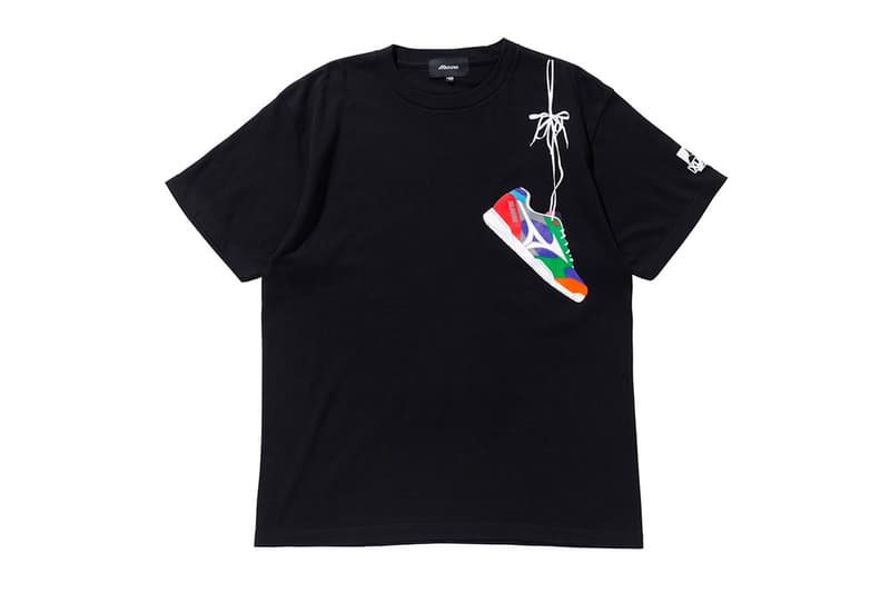 X LARGE Mizuno Court Select shoes sneakers menswear streetwear spring summer 2020 collection capsule ss20 trainers runners t shirts graphics