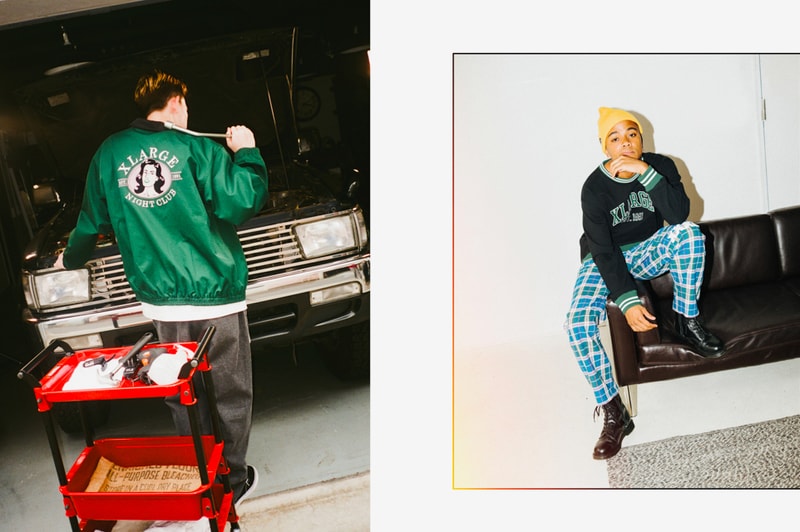 XLARGE Fall 2020 Lookbook menswear streetwear collection fw20 hypebeast japanese editorial collection graphics jackets prints t shirts shorts hoodies sweaters