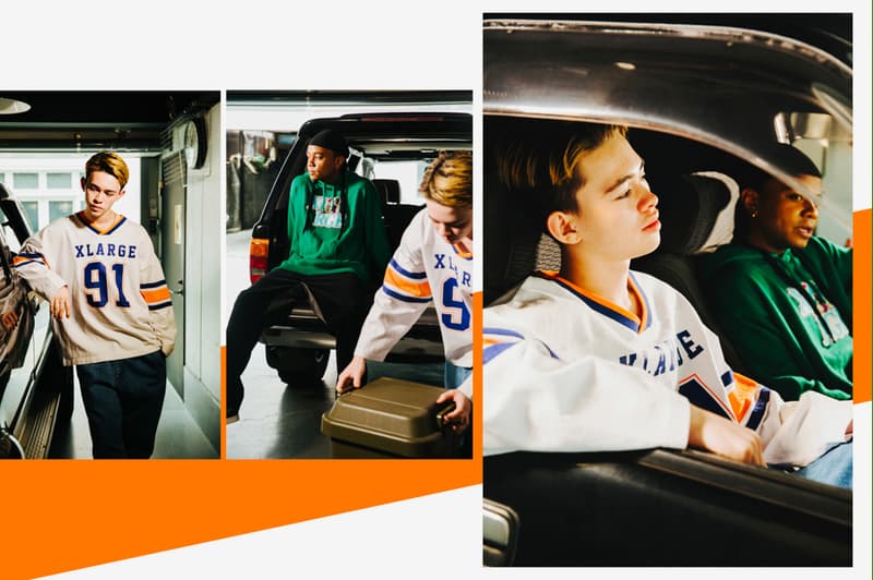 XLARGE Fall 2020 Lookbook menswear streetwear collection fw20 hypebeast japanese editorial collection graphics jackets prints t shirts shorts hoodies sweaters