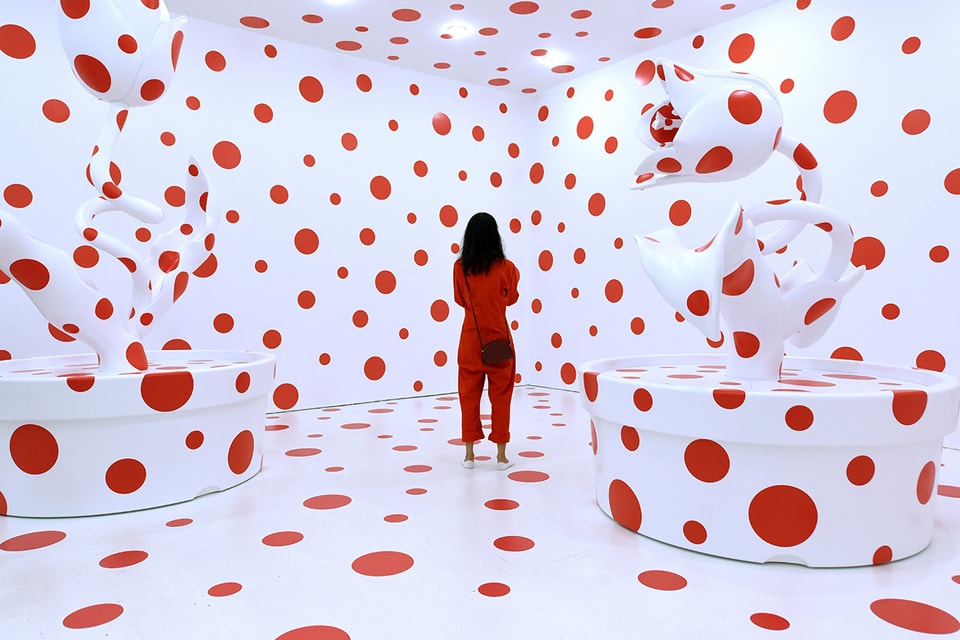 Yayoi Kusama unveils new work in London