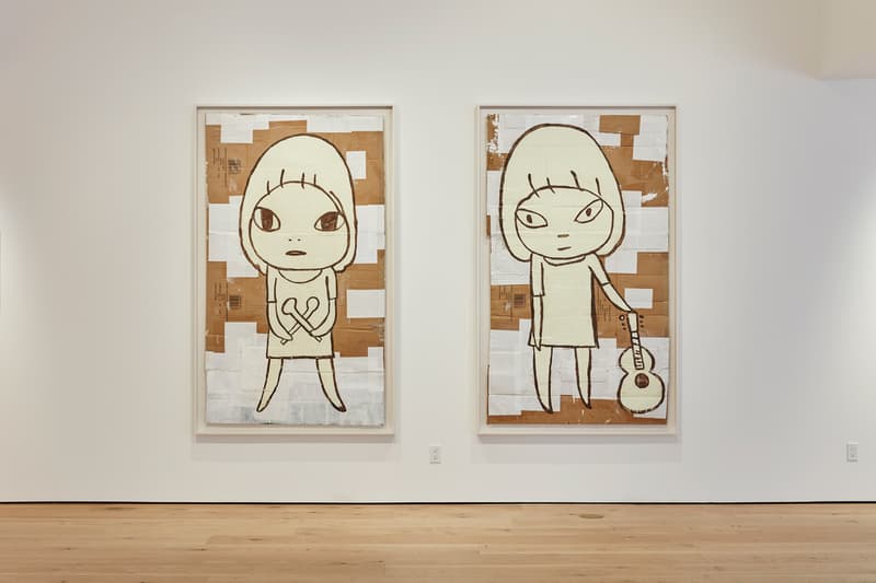 yoshitomo nara after all im cosmic dust pace gallery east hampton exhibition artworks paintings
