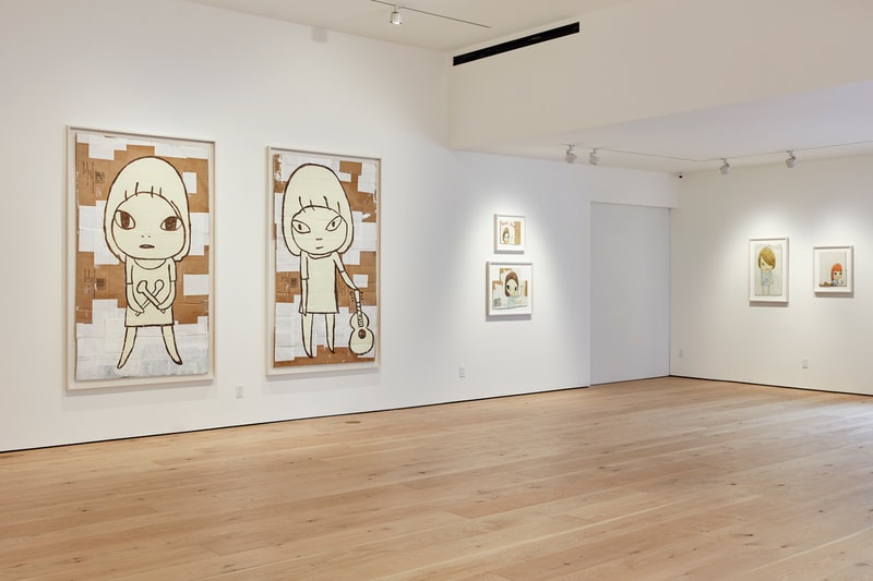 yoshitomo nara after all im cosmic dust pace gallery east hampton exhibition artworks paintings