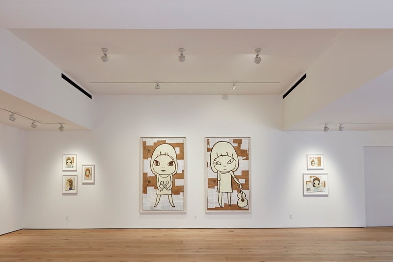 yoshitomo nara after all im cosmic dust pace gallery east hampton exhibition artworks paintings
