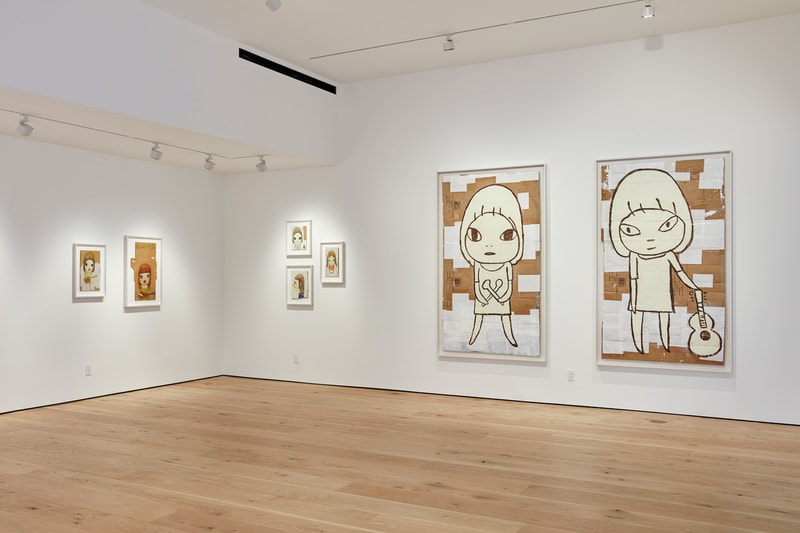 yoshitomo nara after all im cosmic dust pace gallery east hampton exhibition artworks paintings